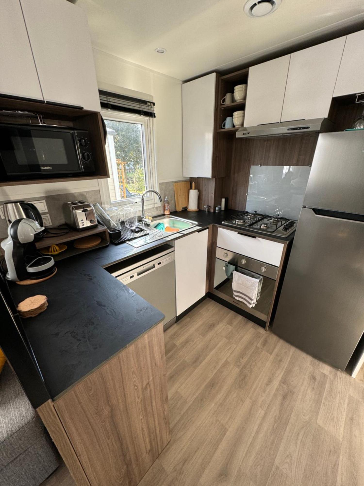 Mobil Home Tout Confort Camping Les Viviers Cap Ferret Lège-Cap-Ferret Eksteriør bilde