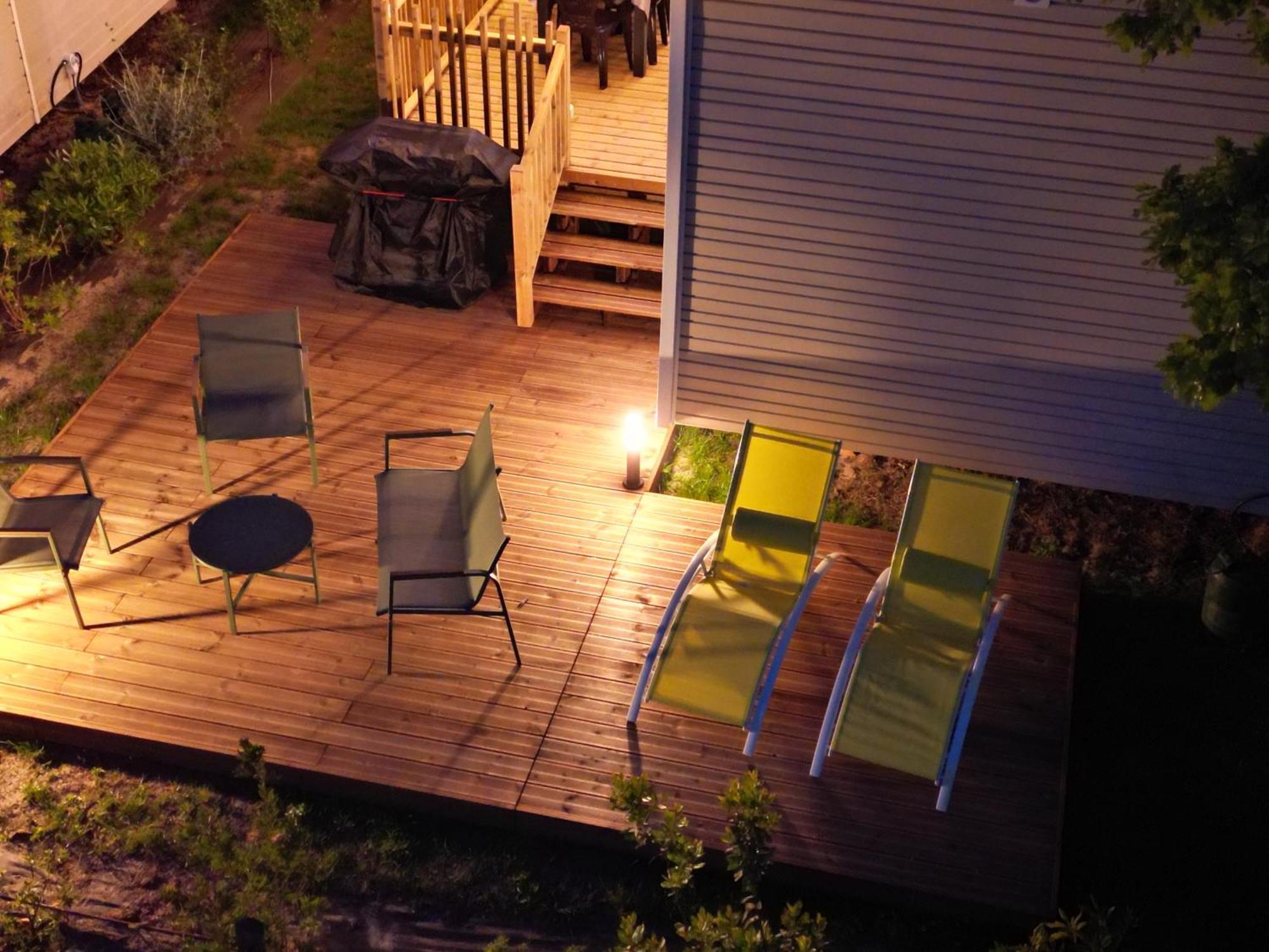 Mobil Home Tout Confort Camping Les Viviers Cap Ferret Lège-Cap-Ferret Eksteriør bilde